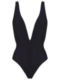 deep v neck swimsuit