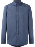 micro print shirt