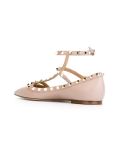 'Rockstud'平底鞋