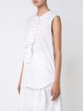 'Sleeveless Open Back Tie' shirt