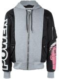 patchwork hoodie