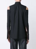 cut-out shoulders shirt