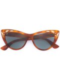 embellished frame sunglasses