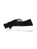 layered detail slip-on sneakers