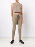 cropped vest