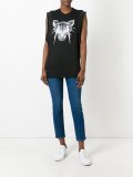 cat print tank top