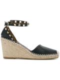 Valentino Garavani Rockstud double wedge sandals
