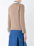 patch pocket cardigan