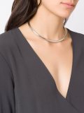 silver choker