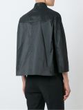 buttoned cropped jacket