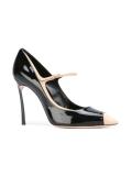 buckled stiletto pumps