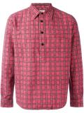 checked pattern  shirt