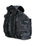 camouflage print backpack