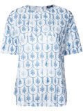 floral print T-shirt