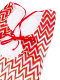 zig zag print swimsuit 