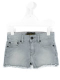 frayed denim shorts 
