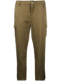 cropped cargo trousers 