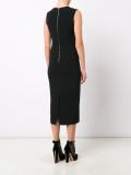 sleeveless mid dress