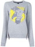 lion head print sweatshirt
