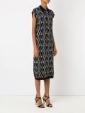 mid-length knit dress