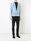 drape front jacket
