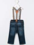 classic jeans with braces