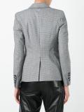 houndstooth check blazer