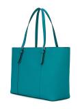 stripe detail tote