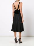 cross overlay dress