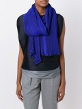pleated scarf