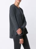 scoop neck jumper