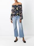 floral print blouse