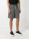 striped shorts