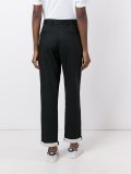 tapered cropped trousers