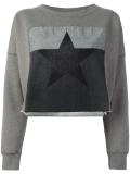 star patch sweatshirt