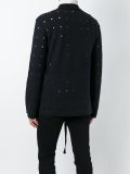 perforated sweatshirt