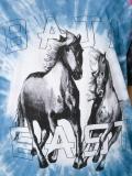 horses print T-shirt