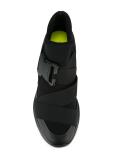 safety buckle high top sneakers