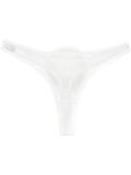 'Diana Georgette Pompom' thong