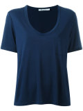 scoop neck T-shirt