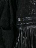 floral lace fringed jacket