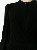 long wrap dress