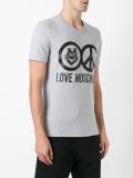 peace print T-shirt