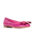Elinda ruffled bow ballerinas