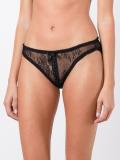 'Carla Noir Ribbon' briefs