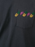 embroidered pineapple T-shirt