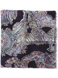 paisley print scarf