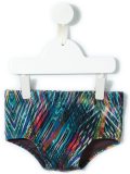 printed swim trunks