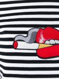 'lips' patch longsleeved T-shirt