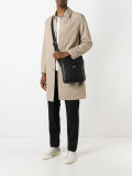 logo pin messenger bag 